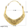 Liuxsp Torque Necklace For Women Vintage Statement Choker Necklace Bohemian Style Female Jewelry