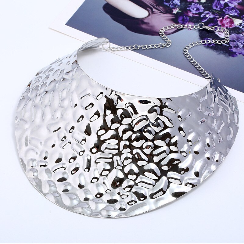 Liuxsp Torque Necklace For Women Vintage Statement Choker Necklace Bohemian Style Female Jewelry