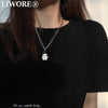 Liwore Cute Bear Pendant Necklace For Women Sweet Golden Chain Necklace Simple Ladies Necklace Necklace Jewelry