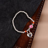 Lock Heart beaded Women LOVE Bangle Bracelet Jewelry 2022 Trend Sexy Accessories  Items Christmas GaaBou