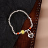 Lock Heart beaded Women LOVE Bangle Bracelet Jewelry 2022 Trend Sexy Accessories  Items Christmas GaaBou
