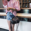 Lock Shell Bag Bags Rivet Metal Fringe Diamond Women Shoulder Crossbody Bag TWO Straps PU Leather Chain Women's Handbags Purses