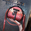 Lock Shell Bag Bags Rivet Metal Fringe Diamond Women Shoulder Crossbody Bag TWO Straps PU Leather Chain Women's Handbags Purses