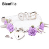 Lolita Cute Girl 100% Hand Crafted  Gold Spiked Lock Heart Collar With Key Rose Flowers Spikes Choker Transparent Necklace