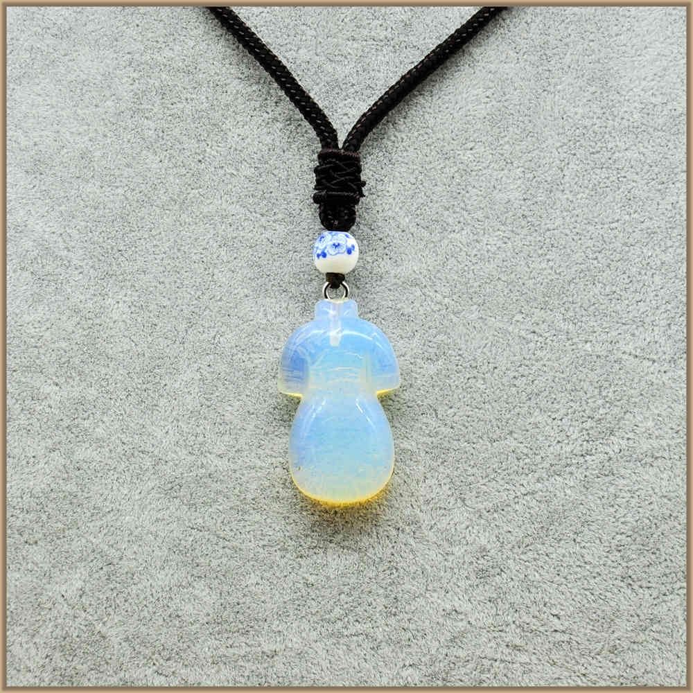 Long Natural Stone Crystal Vintage 8 Color Maxi Love Necklaces Pendants Multi-Layer Best Friends Necklace Women Long Jewelery