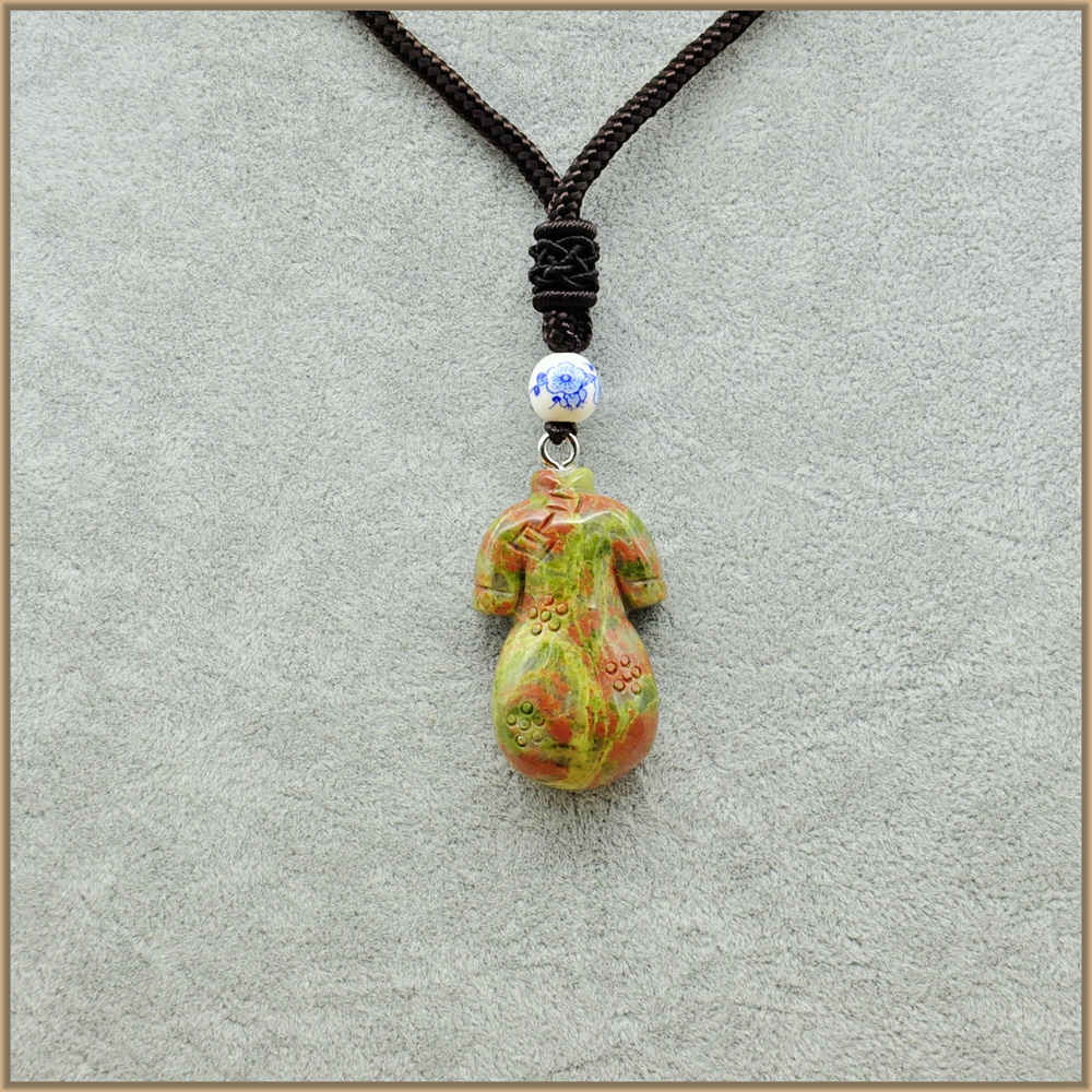 Long Natural Stone Crystal Vintage 8 Color Maxi Love Necklaces Pendants Multi-Layer Best Friends Necklace Women Long Jewelery