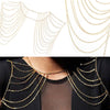 Long Necklaces &amp; Pendants Bohemian Punk Chain Necklaces Collar Shoulder Chain Women Sexy Statement Body Jewelry
