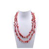 Long Pearl Necklace Teeth-shaped Pearl Necklace Multicolor Endless Long Sweater Baroque Pearl Necklace 32 Inches