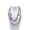 Long Pearl Necklace Teeth-shaped Pearl Necklace Multicolor Endless Long Sweater Baroque Pearl Necklace 32 Inches