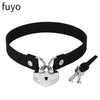 Long Spike Choker Necklaces Punk Faux Leather Collar For Women Men Cool Big Rivets Studded Chocker Necklace Goth Style Accessori