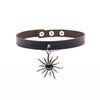 Long Spike Choker Necklaces Punk Faux Leather Collar For Women Men Cool Big Rivets Studded Chocker Necklace Goth Style Accessori