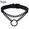 Long Spike Choker Necklaces Punk Faux Leather Collar For Women Men Cool Big Rivets Studded Chocker Necklace Goth Style Accessori