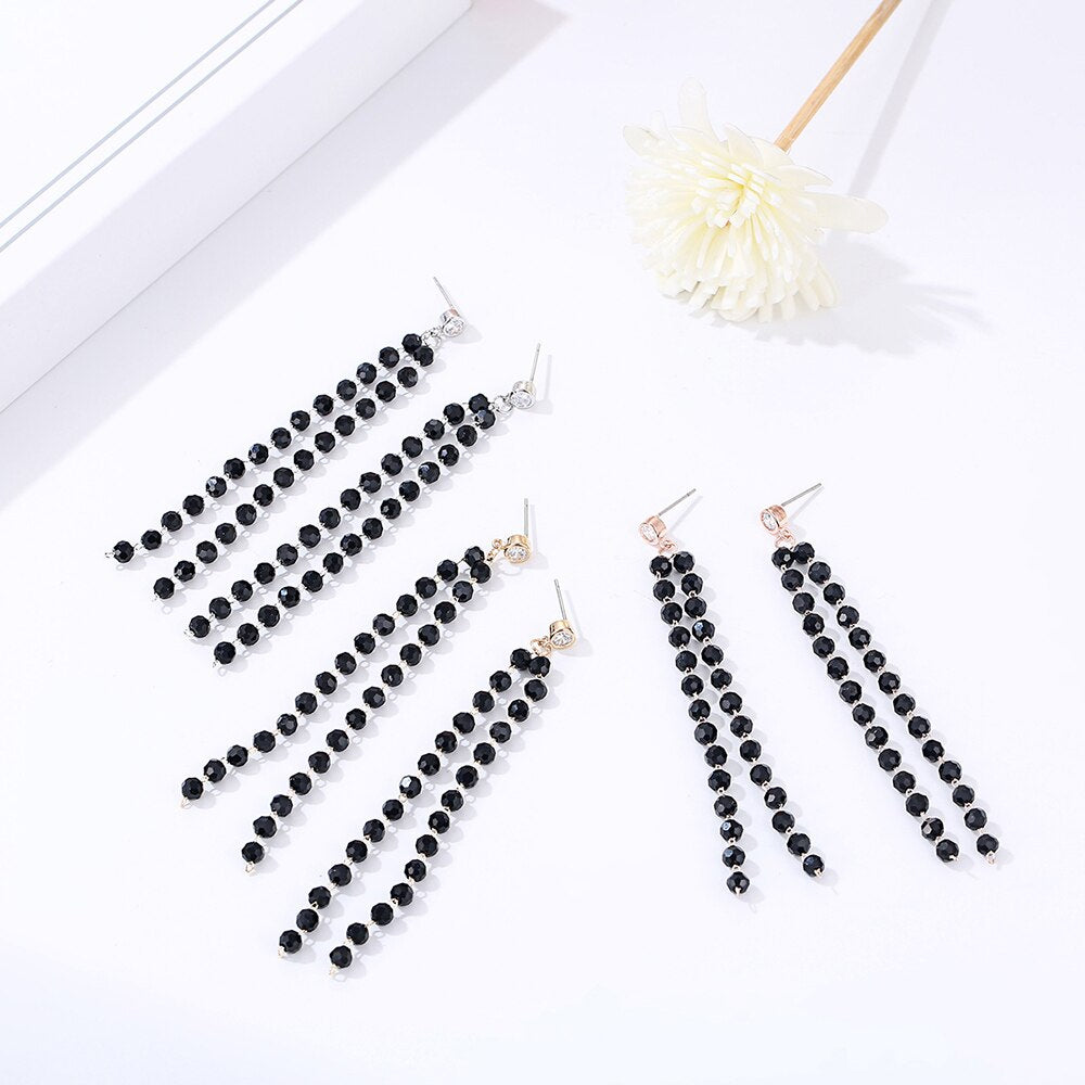 Long Tassel Chain Earrings For Woman Gold Silver Color Earrings 2022 Trend Jewelry Accessories Party Gifts 11.11