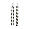 Long Tassel Chain Earrings For Woman Gold Silver Color Earrings 2022 Trend Jewelry Accessories Party Gifts 11.11