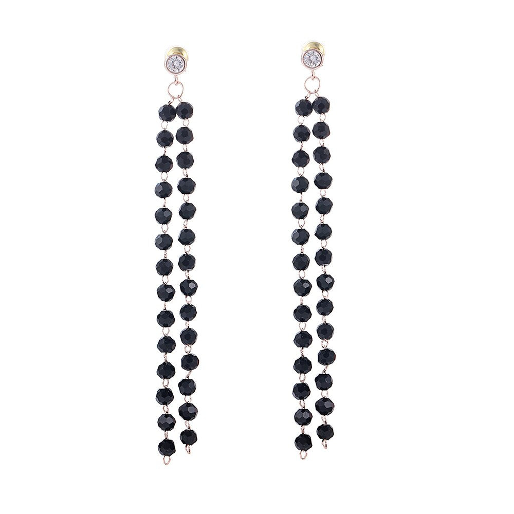 Long Tassel Chain Earrings For Woman Gold Silver Color Earrings 2022 Trend Jewelry Accessories Party Gifts 11.11