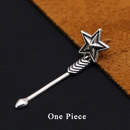 Long Tassel Dangle Earring 925 Sterling Silver Jewelry Star Arrow Drop Earing Christmas gift Fine Jewelry For Women Men 2020 E12