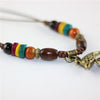 Long Tassel Necklace Ceramics Beads Pendants Vintage Jewelry Natural Stone Charm Statement Choker Pendant Sweater Chains Fashion