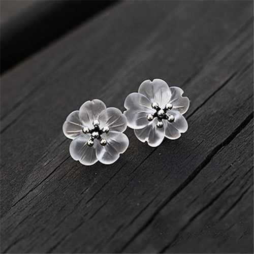 Chinese Style S925 Silver Flower Bracelet with Lotus Petals and