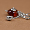 Real 925 Sterling Silver Bracelets for Women Amber Fine Jewelry Teapot & Cup Charm Pendant Link Chain Bracelets Bangle