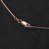 Real 925 Sterling Silver Handmade Fine Jewelry Top Quality Classic Choker Necklace Chain for Women Collier Acessorios