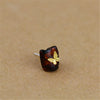 Real 925 Sterling Silver Natural Amber Handmade Fine Jewelry Looking Back Butterfly Stud Earrings for Women Brincos