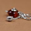 Real 925 Sterling Silver Natural Amber Handmade Fine Jewelry Vintage Cute Teapot Bracelets for Women Bijoux