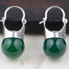 925 sterling silver Garnet agate shell pearl earrings handmade natural garnet agate shell pearls earrings for women gift