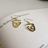 925 sterling silver art series abstract human face drop earring gold elegant design earrigns for women festival jewelry