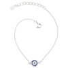 925 sterling silver blue zircon Turkey eye evil bracelets exquisite elegant wild bracelets for women fashion jewelry