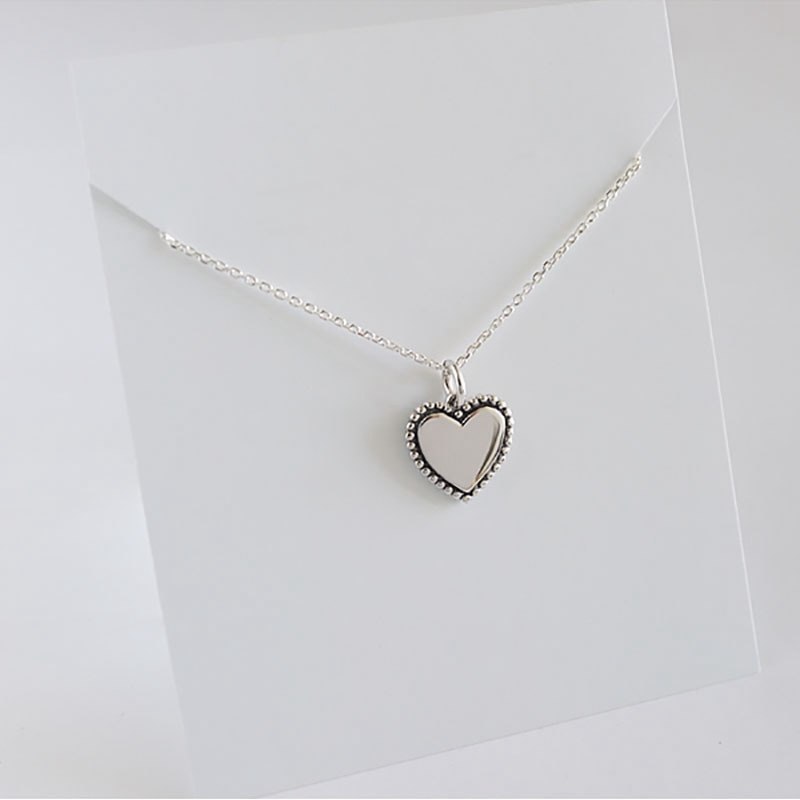 925 sterling silver chic Geometric pendants necklace silver vintage five style exquisite necklace for women jewelry gift