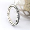 Love Hearts CZ Silver Rings 100% 925 Sterling Silver Wedding Rings Jewelry Wholesale Rings For Women Fine Jewelry Accessories