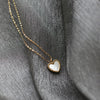 Love Necklaces For Women Stainless Steel Heart Shape Grey Or White Shell Pendants Necklace  Trendy Party 2021 Jewellery