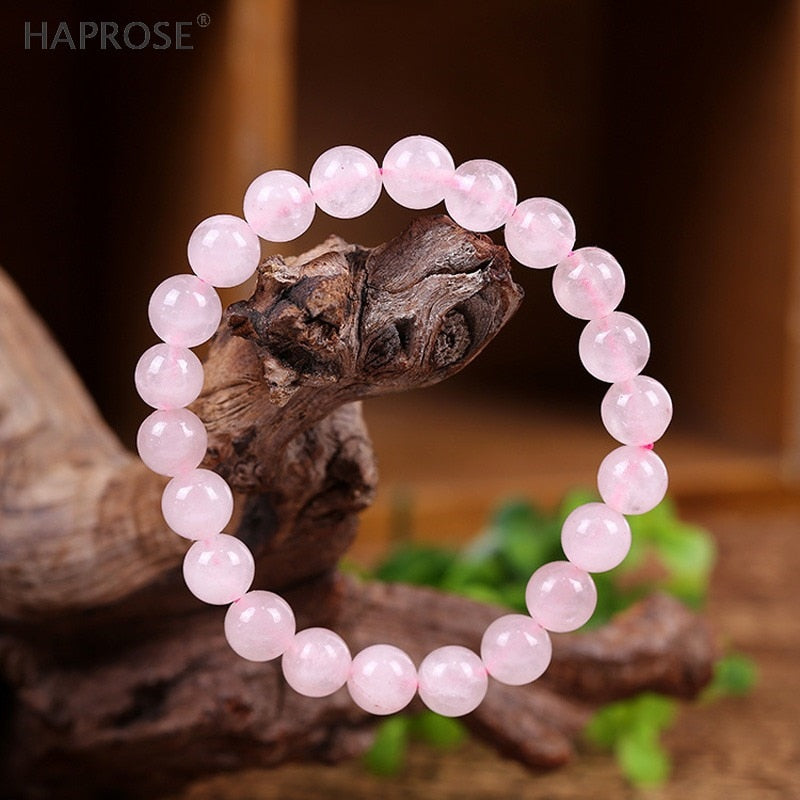Love pink bracelet natural agate beads stone charm bracelet natural beads women bracelet birthd gift