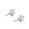 Loved By Women 925 Sterling Silver Crown Stud Earrings Fine Jewelry For Lady Elegant Temperament Classic Style New Arrival