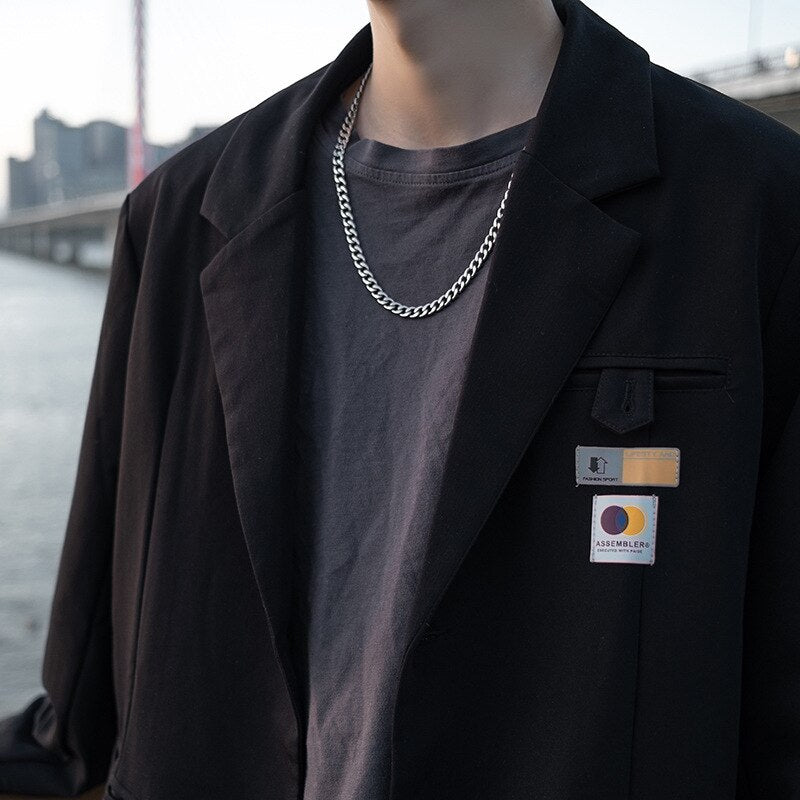 Lovers Titanium Steel Chain Necklace Suitable for Women and Men Long Hip Hop Necklace Collar Jewelry Gift Accessories