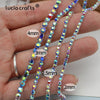 Lucia Crafts 1y AB  Rhinestone  Chain  Crystal DIY Bag Clothing  Jewelry Accessories G0717