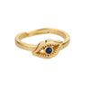 Lucky Blue Evil Eye Rings For Women Stainless Steel Adjustable Open Gold Color Ring 2023 Trend Couple Aesthetic Jewelry anillos