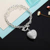 Lucky Crystal Heart Bracelets For Women Charm Bangles Chains Fine Jewelry Party Gift jewellery Christmas