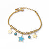 Lucky Evil Eye Bracelet for Women Men Stainless Steel Cuban Chains Bracelets Couple Wedding Jewelry Christmas Gift pulseras