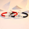 Lucky Red Handmade Rope Bracelet for Women Men Romantic Lover Couple 100 Language I Love You Projection Bracelet Gifts