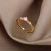 Lucky Turkish Blue Evil Eye Rings For Women Open Adjustable Stainless Steel Ring 2023 Trend Wedding Band Couple Jewelry Gift