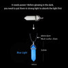 Luminous Glowing Arrow Pendant Necklace Knight Spear Necklace Glow In The Dark Pike Necklace for Women Men Halloween Gift