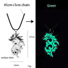 Luminous Glowing Arrow Pendant Necklace Knight Spear Necklace Glow In The Dark Pike Necklace for Women Men Halloween Gift