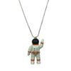 Luminous Necklace Camera Men and Women Retro Couple Money Decoration Guitar Spaceman Pendant Jewelry Pendant  Initial Necklace