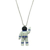 Luminous Necklace Camera Men and Women Retro Couple Money Decoration Guitar Spaceman Pendant Jewelry Pendant  Initial Necklace
