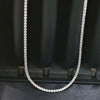 925 Sterling Silver Covered with 3mm High Carbon Diamond Necklace for Women Valentine's Day Anniversary Jewelry 2021 New