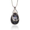 Big Water Drop Pendant Necklace For Women Gifts Oval Circles With Snake Chain Long Necklaces Party Wedding Jewelry 2022