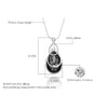 Big Water Drop Pendant Necklace For Women Gifts Oval Circles With Snake Chain Long Necklaces Party Wedding Jewelry 2022