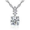 Luxury Brand New Classic Austrian Crystal Full Rhinestone Necklaces Chain Pendants Necklace for Women Girls Charm Gifts N1161