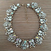 Crystal Large Collar Big Choker Necklace Women Boho Ethnic Statement Necklace Female Indian Rhinestone Big Necklace Girl